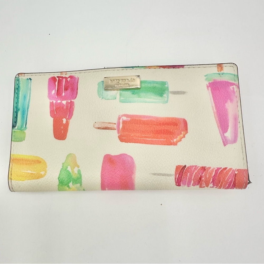 Kate Spade Ice Cream Bifold Wallet EUC